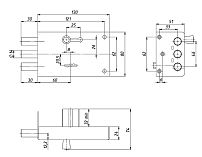 Сенат ЗНС 3-2 3кл Соболь 119 Замок накладной (10)