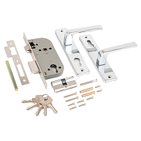 АЛЛЮР 126/1 CP хром Замок врезной с/руч  (12) АЛЛЮР 126/1 CP хром Замок врезной с/руч  (12)