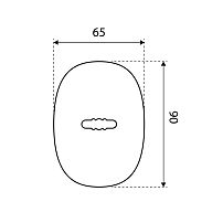Накладка для сув/м (пара) БУЛАТ НДС 01.04 хром автоматич.шторка (10,100) Накладка для сув/м (пара) БУЛАТ НДС 01.04 хром автоматич.шторка (10,100)