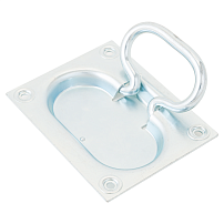 Ручка откидная для погреба 100*80 (скрытая) цинк (50) Штрих-код Ручка откидная для погреба 100*80 (скрытая) цинк (50) Штрих-код