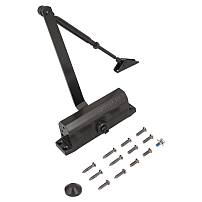 NOTEDO Доводчик дверной  DC-080 BRONZE до 120 кг бронза (10)