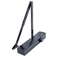 БУЛАТ Доводчик дверной PROFI (ПРОФИ) ДД 813/6 С-B (45-150 кг) черный (10) БУЛАТ Доводчик дверной PROFI (ПРОФИ) ДД 813/6 С-B (45-150 кг) черный (10)