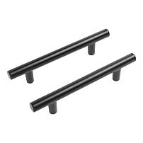 StahlBuro A8925-96 2шт., BL матовый черный. Ручка-скоба мебельная (15, 150) StahlBuro A8925-96 2шт., BL матовый черный. Ручка-скоба мебельная (15, 150)