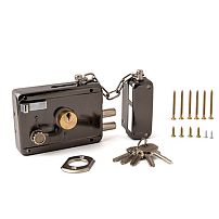 Апекс 0097-BN черн.никель с/цеп. Замок накладной (20) Апекс 0097-BN черн.никель с/цеп. Замок накладной (20)