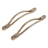 StahlBuro C2515-128 2шт., AB состаренная бронза. Ручка-скоба мебельная (100,10) StahlBuro C2515-128 2шт., AB состаренная бронза. Ручка-скоба мебельная (100,10)