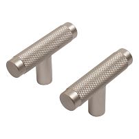 StahlBuro AP2308 2шт., SN сатин. Ручка-кнопка мебельная (25, 250) StahlBuro AP2308 2шт., SN сатин. Ручка-кнопка мебельная (25, 250)