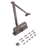 NOTEDO Доводчик дверной  DC-040 BROWN до 40 кг коричневый (10)