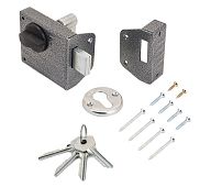 Д-град Зенит ЗН1-2.1 серебро Замок накладной (16)