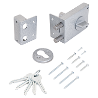 Глазов ЗН 1-1.2 два ригеля Замок накладной (24) Глазов ЗН 1-1.2 два ригеля Замок накладной (24)