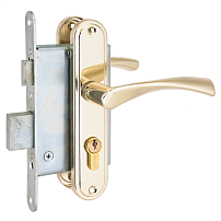 СТАНДАРТ Россия ЗВ4-7.04С голд золото Замок врезной с/руч  (10)