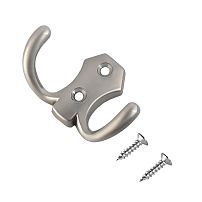 СТАНДАРТ 306 B SN мат. никель ЕВРОПАКЕТ крючок-вешалка (600,50) СТАНДАРТ 306 B SN мат. никель ЕВРОПАКЕТ крючок-вешалка (600,50)