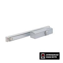 БУЛАТ Доводчик дверной PROFI (ПРОФИ) ДД 802/3 AH-S (40-80 кг) серебро, морозостойкий со скольз.тягой БУЛАТ Доводчик дверной PROFI (ПРОФИ) ДД 802/3 AH-S (40-80 кг) серебро, морозостойкий со скольз.тягой
