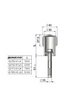 Крит УД-П 60/50 Цн цинк арт.04806 Ограничитель дверной (50) Крит УД-П 60/50 Цн цинк арт.04806 Ограничитель дверной (50)