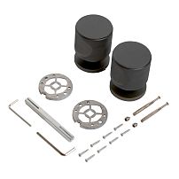 АЛЛЮР "MAXIMA" (МАКСИМА) BL (58150) матовый черный Комплект ручек (20)