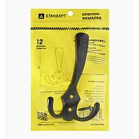 СТАНДАРТ 306 А BL матовый черный ЕВРОПАКЕТ крючок-вешалка (160,40) СТАНДАРТ 306 А BL матовый черный ЕВРОПАКЕТ крючок-вешалка (160,40)