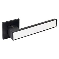 АЛЛЮР АРТ "ЛАНА" BL/W+L45-8 BL (861511/S45) матовый черный/белый Комплект ручка и защелка (20) АЛЛЮР АРТ "ЛАНА" BL/W+L45-8 BL (861511/S45) матовый черный/белый Комплект ручка и защелка (20)