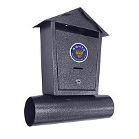 Ящик почтовый Домик антик/серебр. Ящик почтовый Домик антик/серебр.