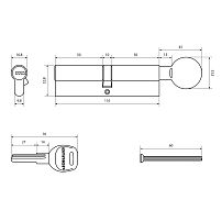 АЛЛЮР HD FG 110-5К CP (55x55G) хром перф.кл БЛИСТЕР Цилиндровый механизм (60,50,10) АЛЛЮР HD FG 110-5К CP (55x55G) хром перф.кл БЛИСТЕР Цилиндровый механизм (60,50,10)