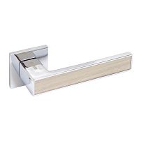 АЛЛЮР АРТ "ЛАНА" CP/светло-серое дерево (862SSD) хром/св-сер.дер. ЗАЩИТ.ПЛЕНКА Комплект ручек (20)