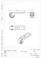 Ролик опорный  цинк Кунгур (50,10!!!)