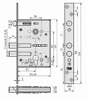 Крит ЗВ-7РМП-А-прав.-Хп 9*9мм антипаника хром, б/о, м/о 85мм, арт.02049 Замок врезной тяж.(10) Крит ЗВ-7РМП-А-прав.-Хп 9*9мм антипаника хром, б/о, м/о 85мм, арт.02049 Замок врезной тяж.(10)