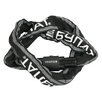 БУЛАТ ВС 620Ц (d6*1000) ЧЕРНЫЙ с цепью Замок навесной (6) (30,15)