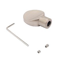 БУЛАТ ВЦ 01.08 матовый никель Вертушка на шток цилиндра (25,250) БУЛАТ ВЦ 01.08 матовый никель Вертушка на шток цилиндра (25,250)