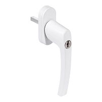 Ручка с ключом + кнопка д/пласт.окон NOVOLINE OPTIMA 9016 Белая (50) Ручка с ключом + кнопка д/пласт.окон NOVOLINE OPTIMA 9016 Белая (50)