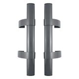 БУЛАТ РС-03.345.7024 сер.графит, регулируемая,  ручка скоба для аллюм. и ПВХ дверей,(АРД-03)(16)