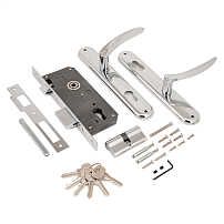 АЛЛЮР 0211 CP хром Замок врезной с/руч (10) АЛЛЮР 0211 CP хром Замок врезной с/руч (10)