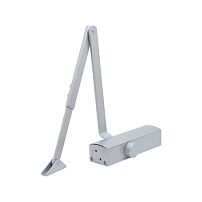 БУЛАТ Доводчик дверной PROFI (ПРОФИ) ДД 802/3 А-S (40-90 кг) серебро, морозостойкий(10) БУЛАТ Доводчик дверной PROFI (ПРОФИ) ДД 802/3 А-S (40-90 кг) серебро, морозостойкий(10)