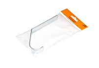 Домарт  крючок-вешалка 2-рожковый хром (50)