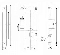 Гардиан PROFI (ПРОФИ) 30.01.24 б/о без ц/м Замок врезной б/руч (24) Гардиан PROFI (ПРОФИ) 30.01.24 б/о без ц/м Замок врезной б/руч (24)