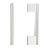 StahlBuro AP2313-96 2шт., W матовый белый хром. Ручка-скоба мебельная (20, 200) StahlBuro AP2313-96 2шт., W матовый белый хром. Ручка-скоба мебельная (20, 200)