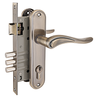 АЛЛЮР 102/3 AB ст.бронза Замок врезной с/руч (12) АЛЛЮР 102/3 AB ст.бронза Замок врезной с/руч (12)