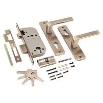 АЛЛЮР 126/1 AB ст.бронза Замок врезной с/руч (12) АЛЛЮР 126/1 AB ст.бронза Замок врезной с/руч (12)