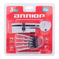 АЛЛЮР HD FG 70-5К CP (35x35G) хром перф.кл/верт БЛИСТЕР Цилиндровый механизм (60,50,10)