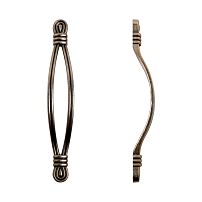 StahlBuro C2510-128 2шт., AS состаренное серебро. Ручка-скоба мебельная (10, 100) StahlBuro C2510-128 2шт., AS состаренное серебро. Ручка-скоба мебельная (10, 100)