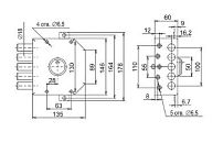 Сенат ЗНСТ 2"У" 3кл 077 Замок накладной тяж (6) Сенат ЗНСТ 2"У" 3кл 077 Замок накладной тяж (6)