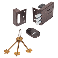 Симеко  БИФ-0031*3 Замок накладной (20)