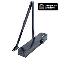 БУЛАТ Доводчик дверной PROFI (ПРОФИ) ДД 813/6 С-B (45-150 кг) черный (10) БУЛАТ Доводчик дверной PROFI (ПРОФИ) ДД 813/6 С-B (45-150 кг) черный (10)