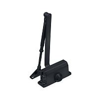 NOTEDO Доводчик дверной DC-030 BLACK до 35 кг черный (10) NOTEDO Доводчик дверной DC-030 BLACK до 35 кг черный (10)