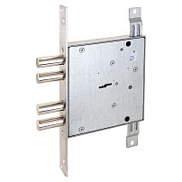 Балашиха ЗВ8 141.1.0 (ЗВСП-2Т) б/о  4ригеля d16 Замок врезной тяж (5)