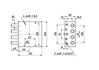 Сенат ЗН 4-ГС 2-3кл б/о 009 Замок гаражный тяж (6)