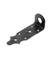 Домарт Проушина воротная 150х50х50 d 20мм кованая серия Суздаль черн. (10)