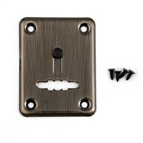 Накладка для сув/м Апекс DP-S-01-AB-shutter бронза с/шторкой (240,20)