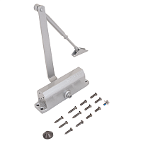 NOTEDO Доводчик дверной DC-090 GRAY до 130 кг серый (10) NOTEDO Доводчик дверной DC-090 GRAY до 130 кг серый (10)
