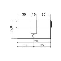Стандарт MAX 70 (35х35) AB 5кл ст.бронза перф.ключ/ключ Цилиндровый механизм (80,10) Стандарт MAX 70 (35х35) AB 5кл ст.бронза перф.ключ/ключ Цилиндровый механизм (80,10)