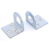 Проушина д/нав.замков Кунгур 40х75 угловая цинк d20мм пара (100,75,10!!!)