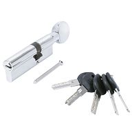 АЛЛЮР HD FG 90-5К CP (35Gx55) хром перф.кл/верт Цилиндровый механизм (50,10)